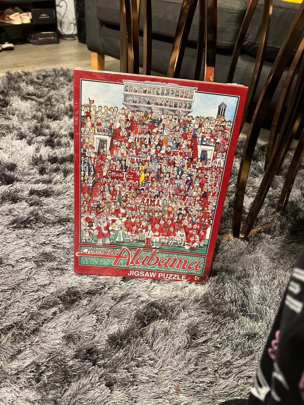 EB Graphics University of Alabama Crimson Tide Stadium Fans Jigsaw Puzzle